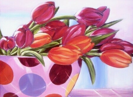 Tantalizing Tulips - Sold