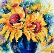 Sassy Sunflowers - Sold